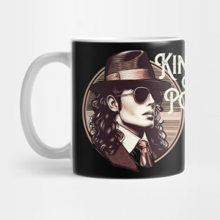 Picture Vintage Style King of Pop Mug